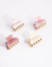 Kids Acrylic Pink Claw 4-Pack - link has visual effect only