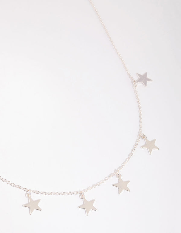 Silver Star Necklace