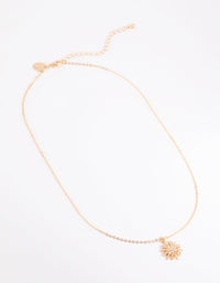 Gold Diamante Star Celestial Necklace - link has visual effect only