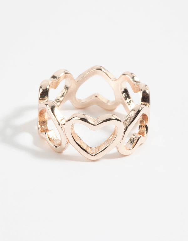 Rose Gold Heart Ring