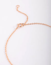 Rose Gold Plated Heart Bracelet - link has visual effect only