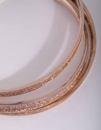 Rose Gold Glitter Bracelet Pack - link has visual effect only