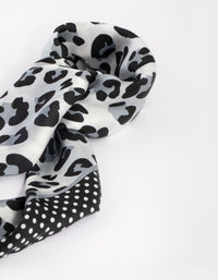 Black & White Animal Print Scarf - link has visual effect only