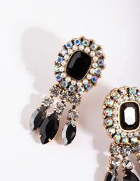 Gunmetal Vintage Drop Earrings - link has visual effect only