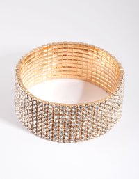 Diamante Stretch Bracelet - link has visual effect only