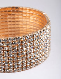 Diamante Stretch Bracelet - link has visual effect only