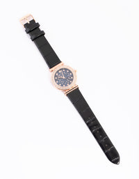 Black Starry Night PU-Strap Watch - link has visual effect only