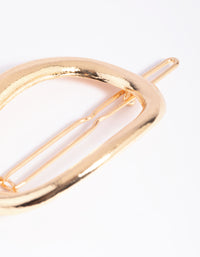 Gold Oval Clips - link has visual effect only