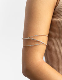 Gold Diamante Arm Cuff - link has visual effect only