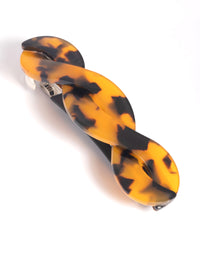 Tortoiseshell Barette Clip - link has visual effect only