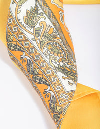 Yellow Paisley Bandana Hair Scarf - link has visual effect only