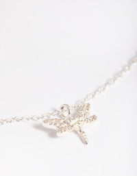 Sterling SIlver Dragonfly Necklace - link has visual effect only