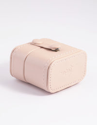 Blush Small Faux Leather Ring Box - link has visual effect only