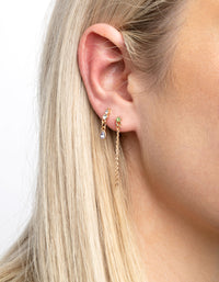 Colourful Mixed Earring Stack 6-Pack - link has visual effect only