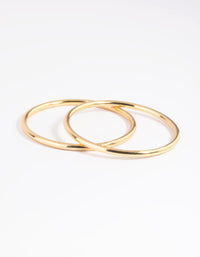 Gold Plated Bangle Set - link has visual effect only