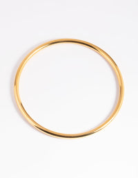 Gold Plated Stainless Steel Bangle - link has visual effect only