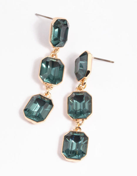 Emerald earrings lovisa shop