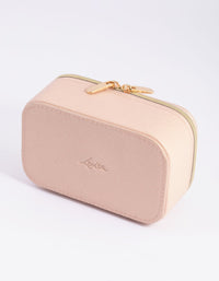 Blush Rectangular Jewellery Box - link has visual effect only