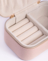 Blush Rectangular Jewellery Box - link has visual effect only