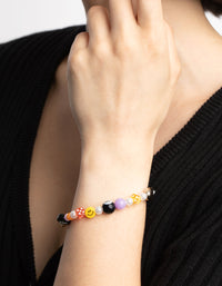 90s Mixed Motif Bracelet - link has visual effect only