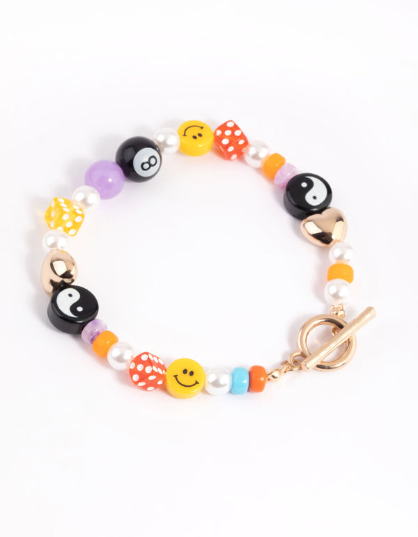 90s Mixed Motif Bracelet