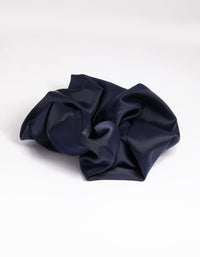 Large Navy Scrunchie - link has visual effect only