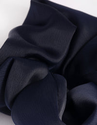 Large Navy Scrunchie - link has visual effect only