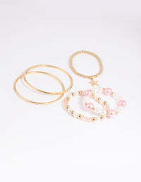 Kids Pearl Bangle Pack - link has visual effect only