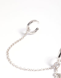 Surgical Steel Snake Huggie Hoop Earrings - link has visual effect only