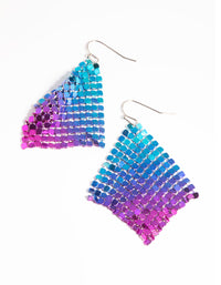 Chainmail Drop Earrings - link has visual effect only