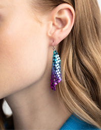 Chainmail Drop Earrings - link has visual effect only