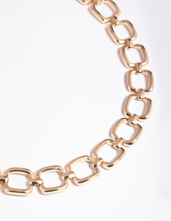 Gold Mini Circle Belt