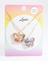 Mixed Butterfly Shaker Necklace Pack - link has visual effect only