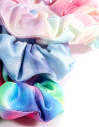 Kids Fabric Tie Dye Ombre Scrunchie Pack - link has visual effect only