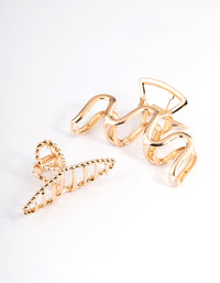 Gold Twist & Swirl Claw Pack - link has visual effect only