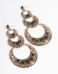 Statement Boho Drop Earrings - link has visual effect only