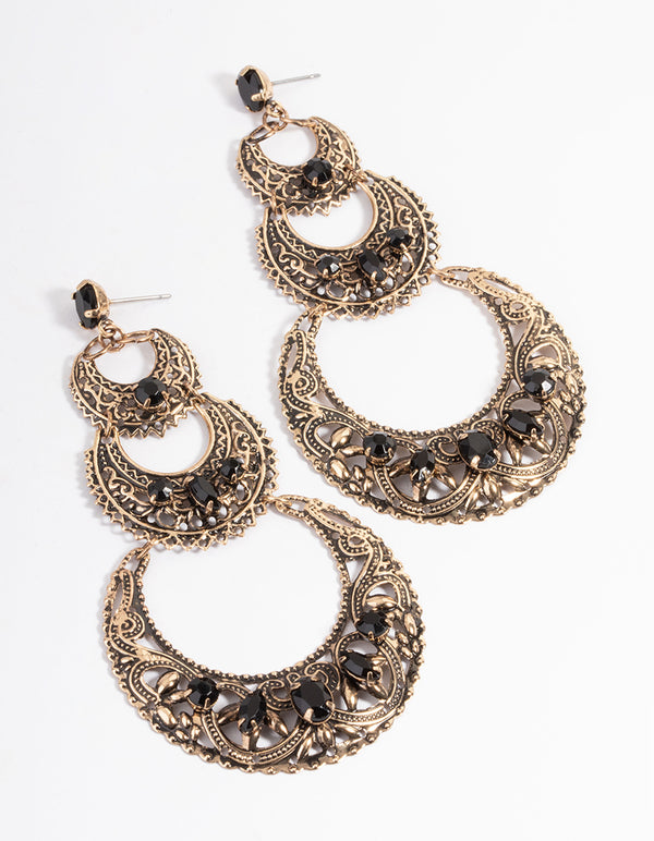 Statement Boho Drop Earrings