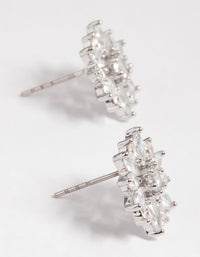 Silver Snow Flake Stud Earrings - link has visual effect only