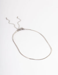 Waterproof Stainless Steel Snake Chain Fine Layered Necklace - link has visual effect only