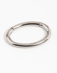 Surgical Steel Oval Clicker Ring - link has visual effect only