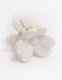 Cream Mini Daisy Hair Claw Clip - link has visual effect only