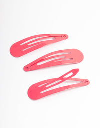 Coated Fuchsia Classic Snap Clip Pack - link has visual effect only