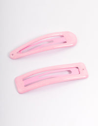 Coated Pink Mixed Bubble Snap Clip Pack - link has visual effect only