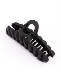 Black Chain Cut Out Hair Claw Clip - link has visual effect only