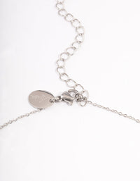 Stainless Steel Butterfly Charm Necklace - link has visual effect only