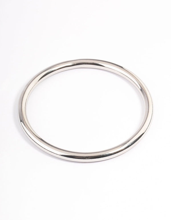 Waterproof Stainless Steel Statement Round Bangle