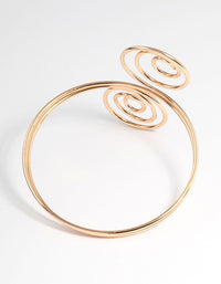 Gold Swirl Arm Cuff - link has visual effect only