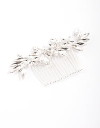 Silver Crystal Ice Flower Comb - link has visual effect only