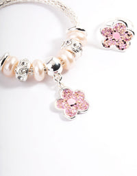 Kids Glitter Flower Bracelet & Ring Pack - link has visual effect only