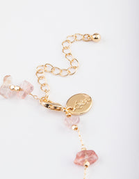 Gold Quartz Multi Anklet Pack - link has visual effect only